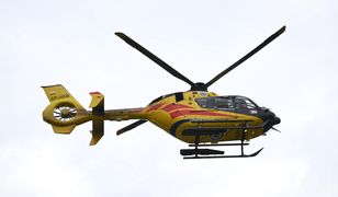 Traktor przygniótł rolnika. Lądował śmigłowiec
