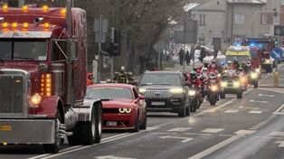 Kolno: Tego jeszcze nie było. Mikołaje na motocyklach (foto)