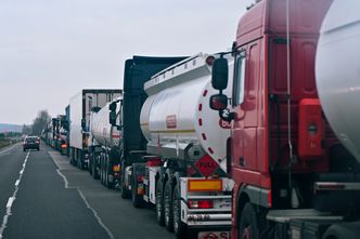 Nie żyje kierowca z Ukrainy, który czekał na granicy. Trwa blokada