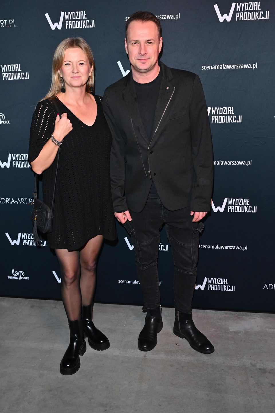 Paweł Małaszyński z żoną