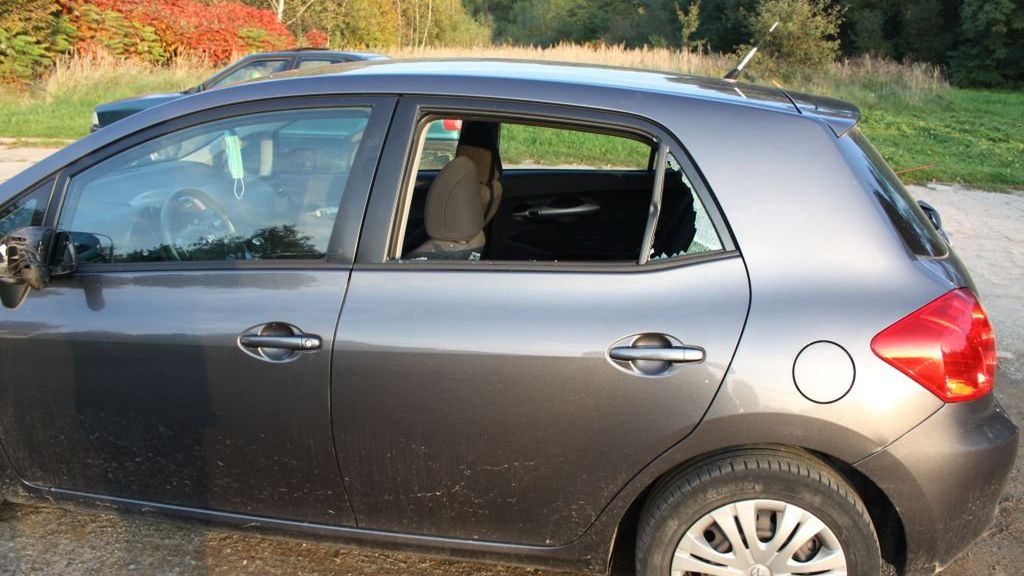 Właścicielka wyceniła szkody na około 1000 zł