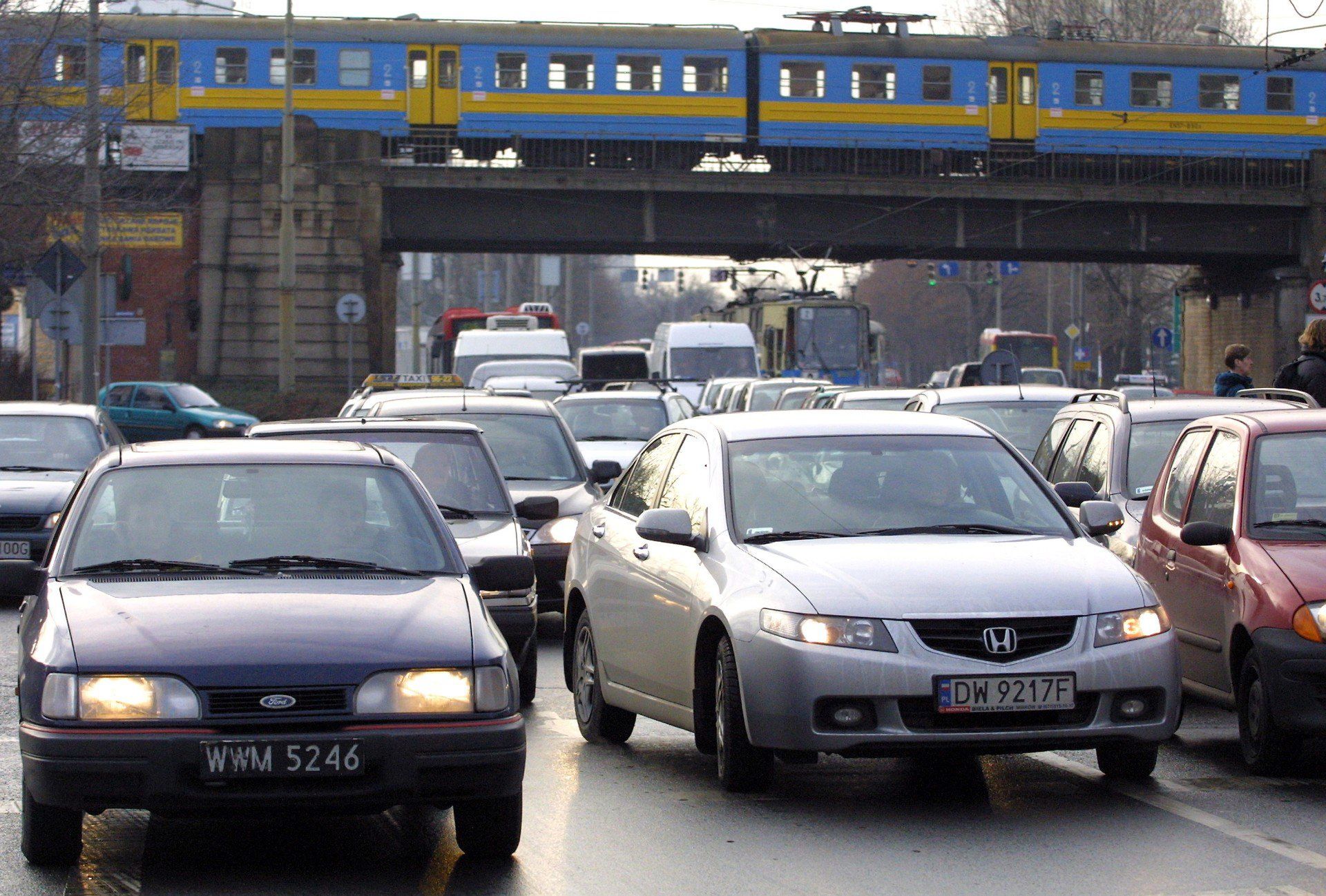 Korki na Powstańców Śląskich