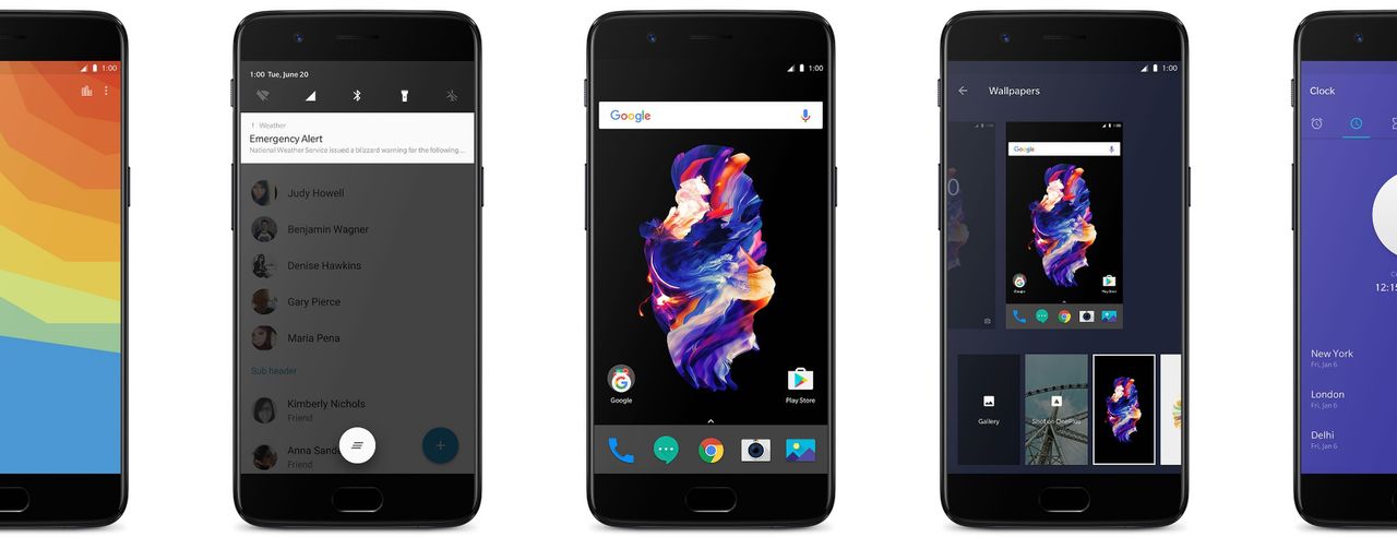 OxygenOS ze smartfonów firmy OnePlus