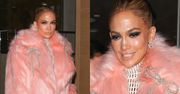 Odpicowana Jennifer Lopez zmierza na kolację. Udany makijaż?