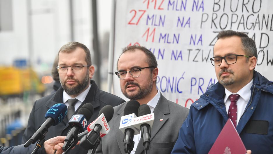 Grzegorz Puda, Paweł Jabłonski i Marcin Horała