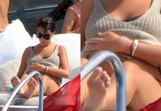 Dziewczyna Cristiano Ronaldo pręży brzuch na Ibizie. Jest w ciąży? (ZDJĘCIA)