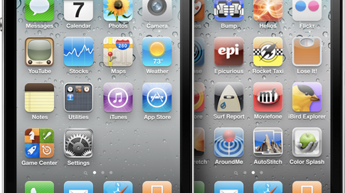 Poważny błąd w iOS 4.3, resetujący ustawienia HomeScreena 1