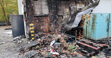 Podpalił sklep tuż przy instalacji gazowej. Ewakuowano także przychodnię. 31-latek zatrzymany
