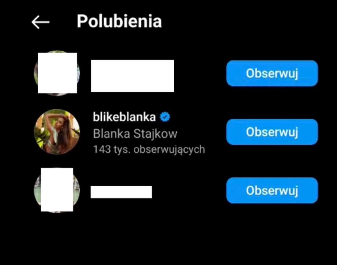 Blanka polubiła komentarz obrażający Janna. Internauci oburzeni