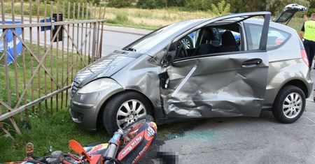 Tragiczny wypadek. Nie żyje 15-latek, który jechał motocyklem