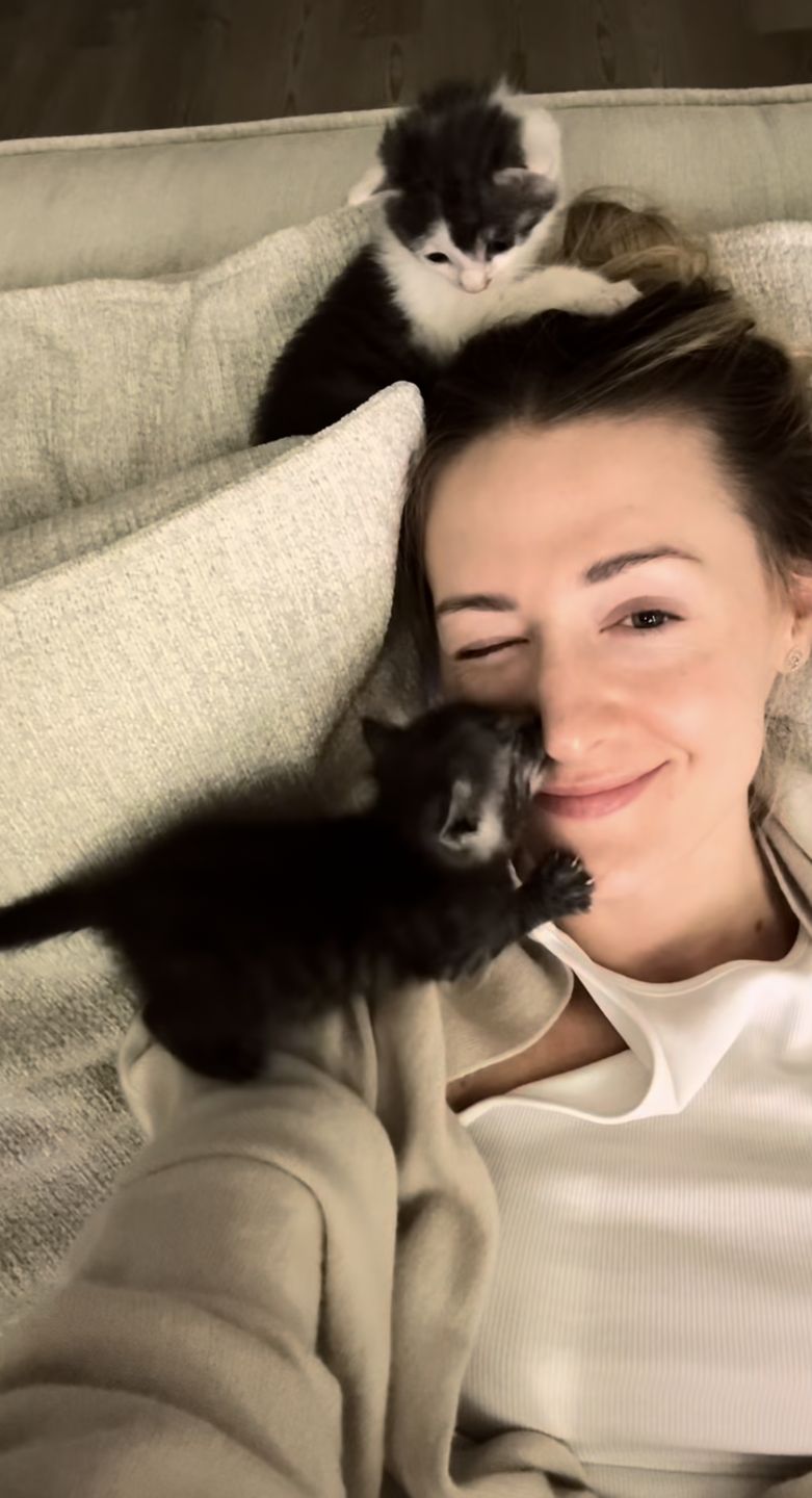Anna Kurek z kotami