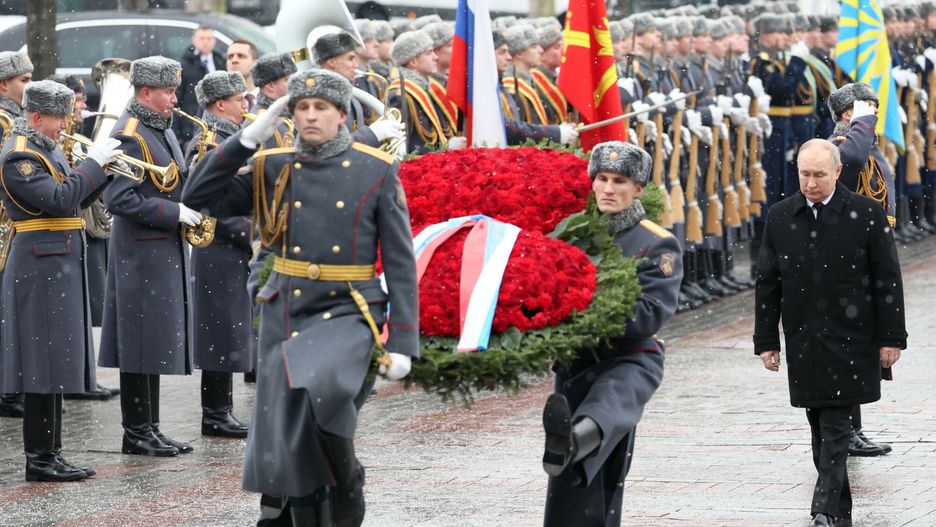 Władimir Putin podczas obchodów Dnia Obrońcy Ojczyzny w Rosji