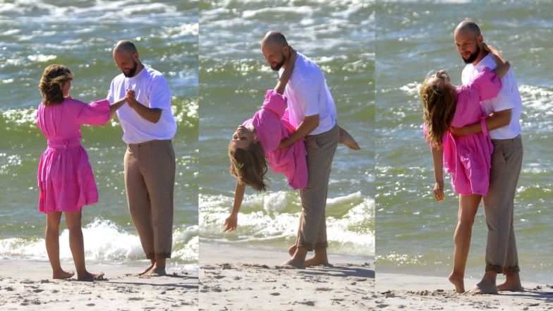 Agnieszka Kaczorowska zabrała na wakacje sztab asystentów