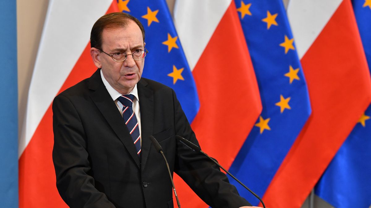 Mariusz Kamiński mówił o budowie muru 