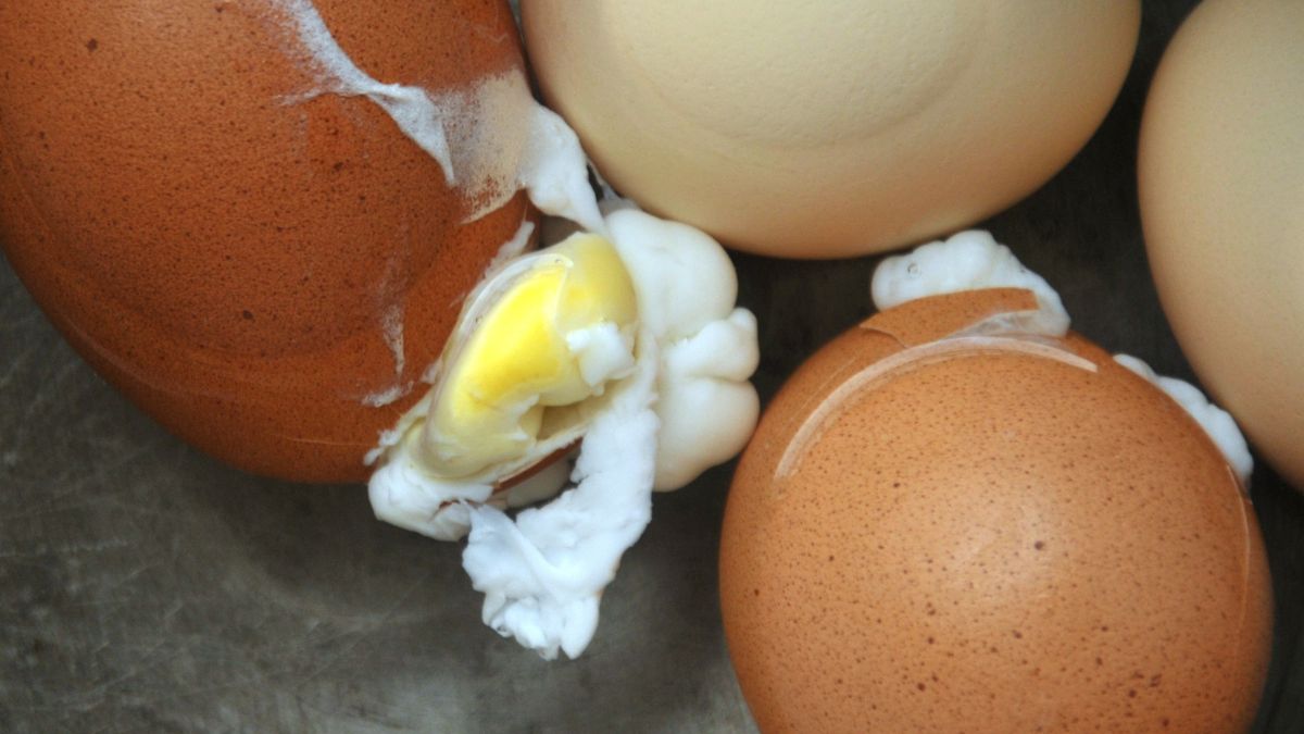 Pękające jajka