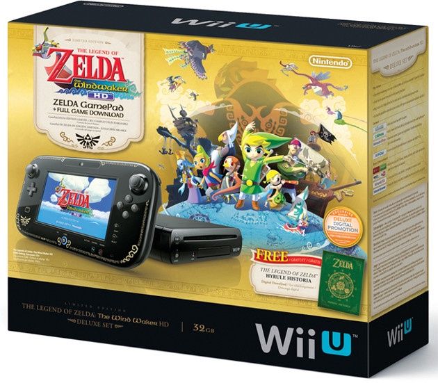 nintendo zelda bundle wii u wind waker hd