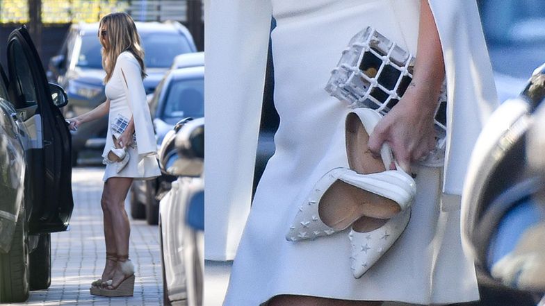 Małgorzata Rozenek i Radosław Majdan szykują się do wyjścia 