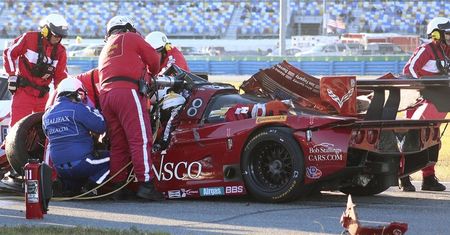 Poważny wypadek w 24 Hours of Daytona 2014