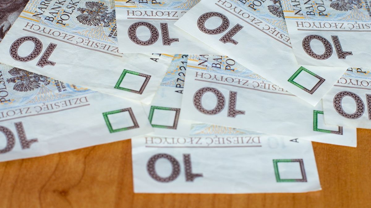 Banknoty o nominale 10 zł