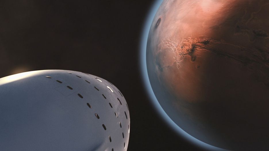 Mars: wizualizacja podróży na Czerwoną Planetę