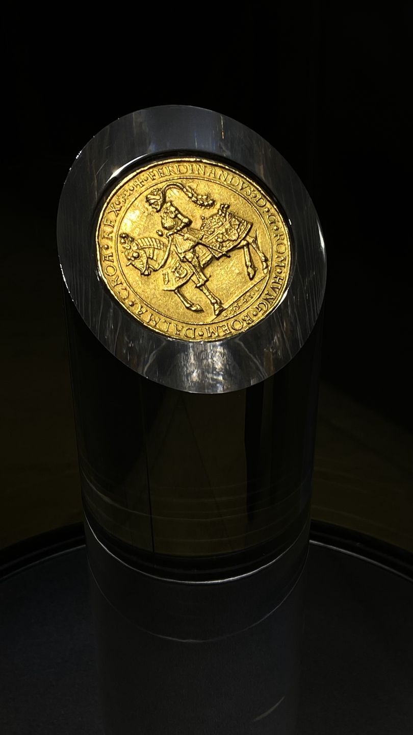 W muzeum zobaczymy "Złoty skarb"
