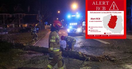 RCB ostrzega. Alert dotyczy aż dziewięciu województw