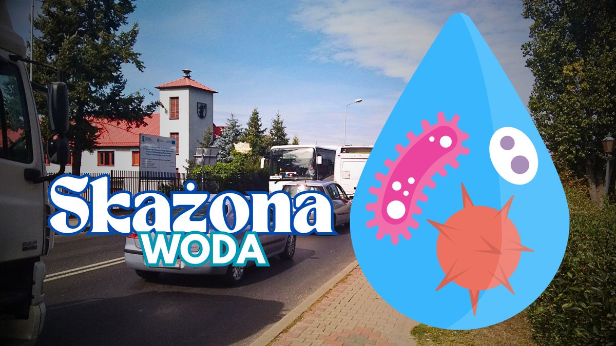 Ujście, skażona woda