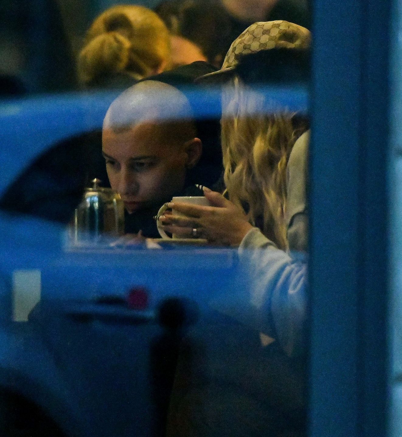 Żabson i Lila Janowska na kolacji