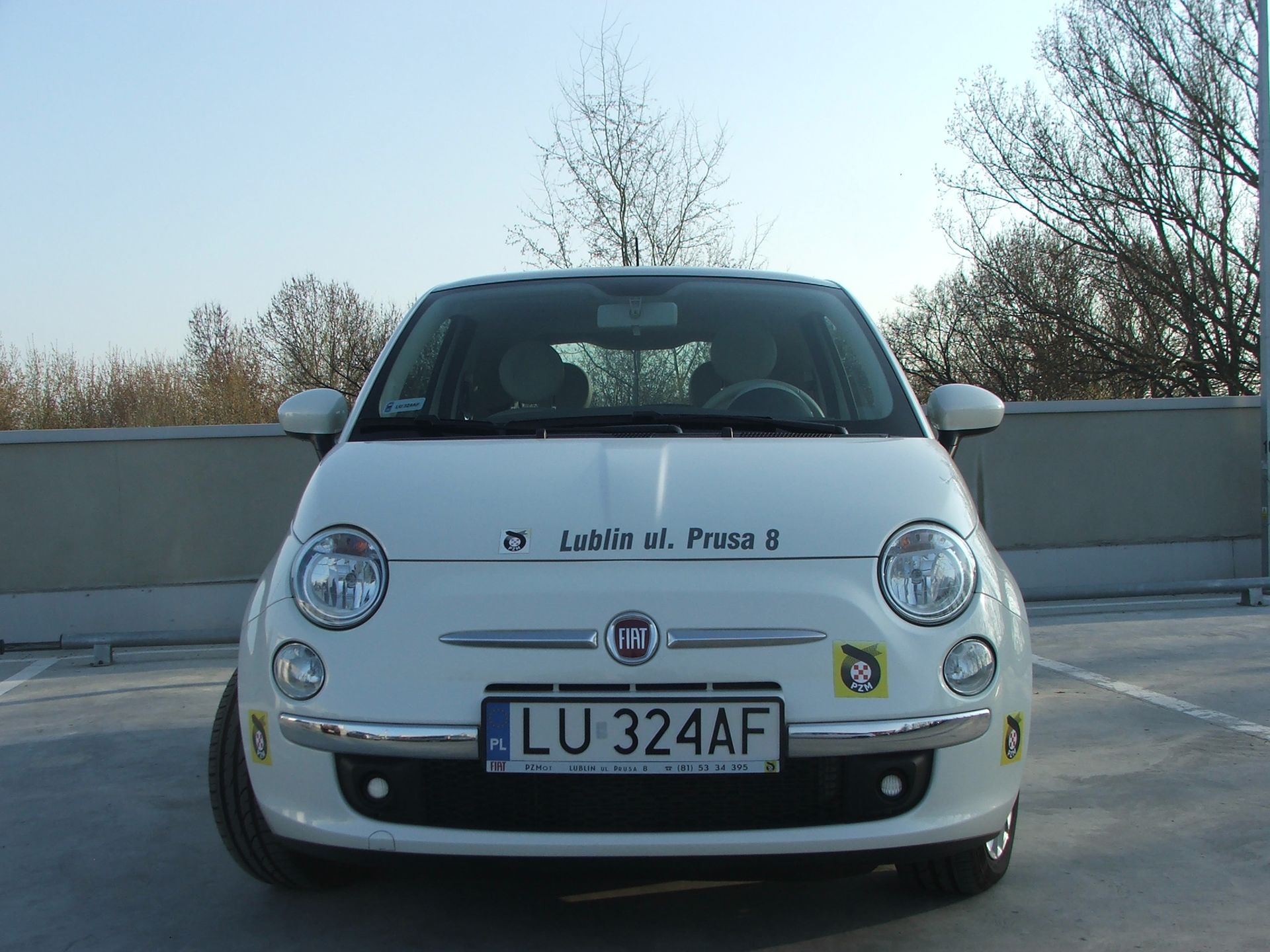 Pyszczek Fiata 500