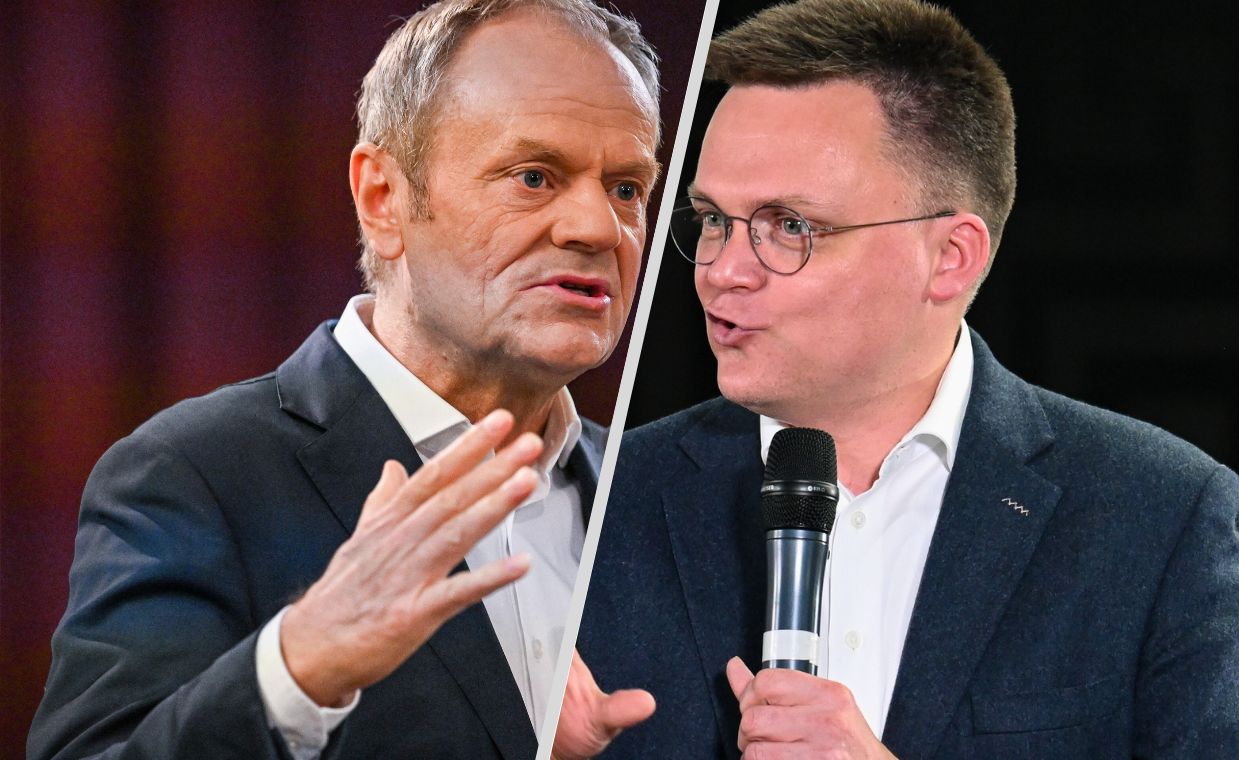 Donald Tusk raczej nie spotka się z Szymonem Hołownią na marszu 4 czerwca