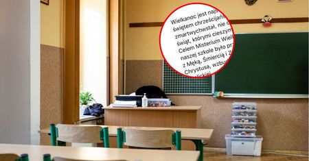 Uczniowie wystawili Misterium Wielkanocne. Rodzice nie kryją wzburzenia