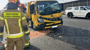 Warszawa: Dwie kolizje na trasie S8 w kierunku Marek