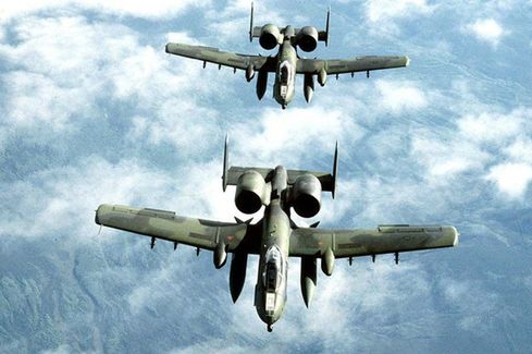 Amerykańskie samoloty Thunderbolt II będą latać na roślinnym paliwie