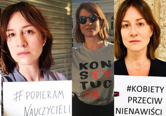 Maja Ostaszewska skarży się: "Straciłam kontrakt reklamowy przez swoje zaangażowanie społeczne"