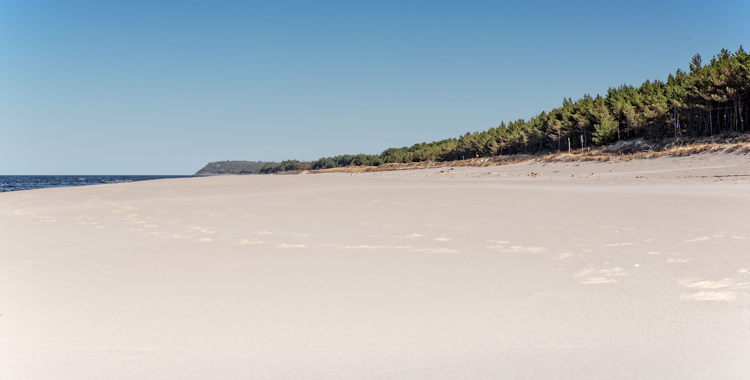 Plaże Karwi należą do najszerszych nad Bałtykiem