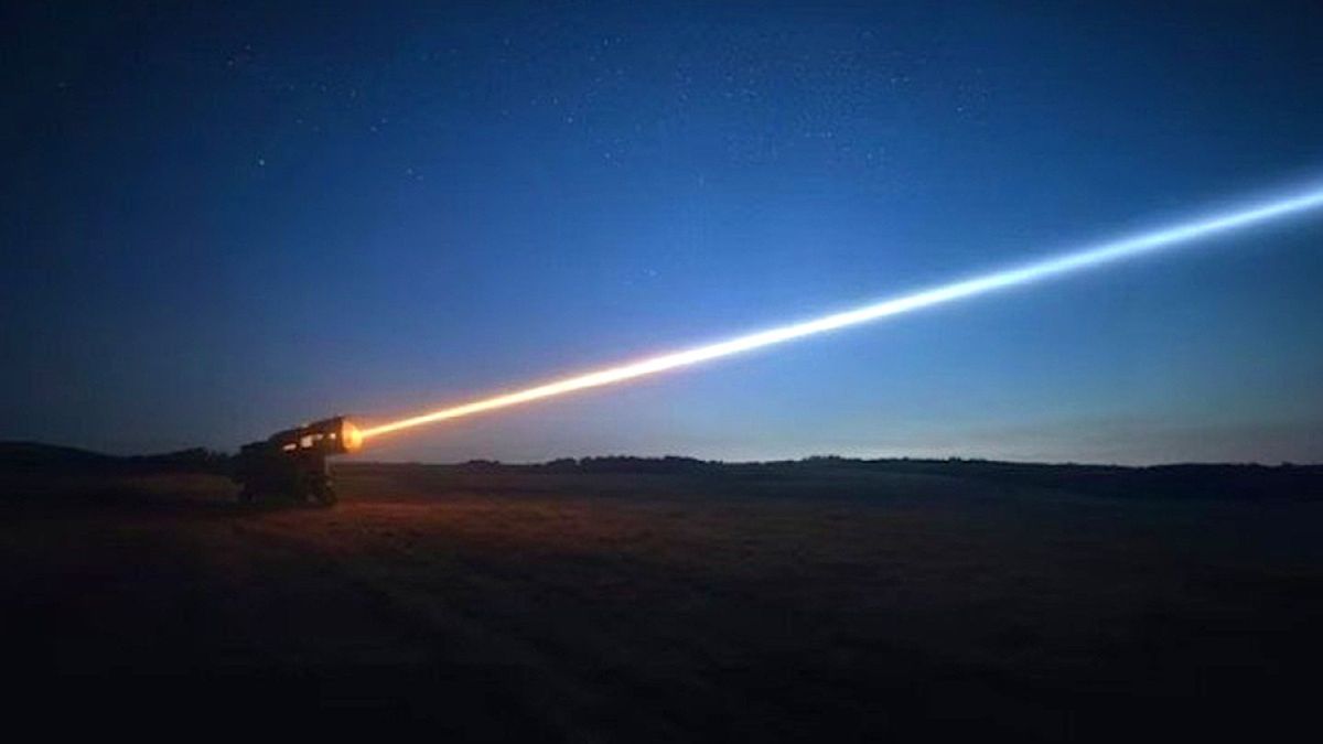 Ukraińska broń laserowa "Tryzub" do walki z dronami