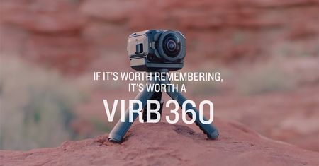 Kamera sportowa Garmin VIRB 360 - cały świat dookoła głowy w 5.7K, nawet pod wodą