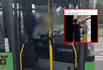 Awantura w autobusie w Poznaniu. Kierowca miał szarpać pasażerów