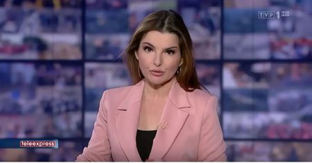 Beata Chmielowska-Olech pozuje z koszyczkiem. Fani nie mogli jej poznać