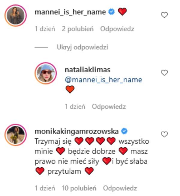 Koleżanki celebrytki pocieszają Natalię Klimas przeżywającą baby blues