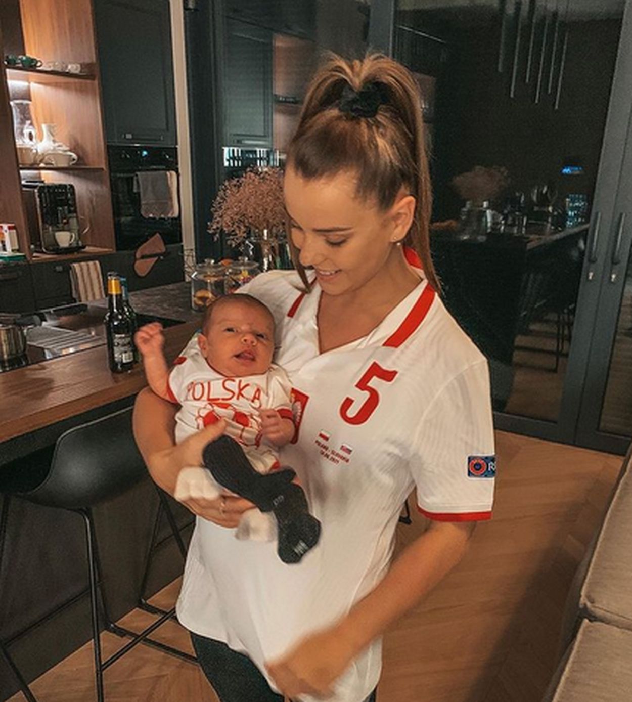Julia Nowak z córką