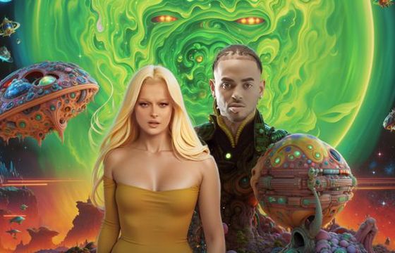 melt immersive studio oraz PNAU, Bebe Rexha i Ozuna w teledysku AI „Stars”