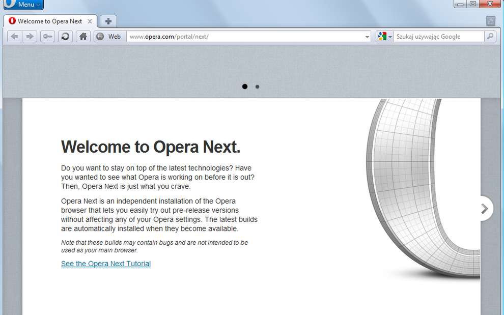 Opera 11.5 Swordfish już dostępna. Oto lista nowości 2