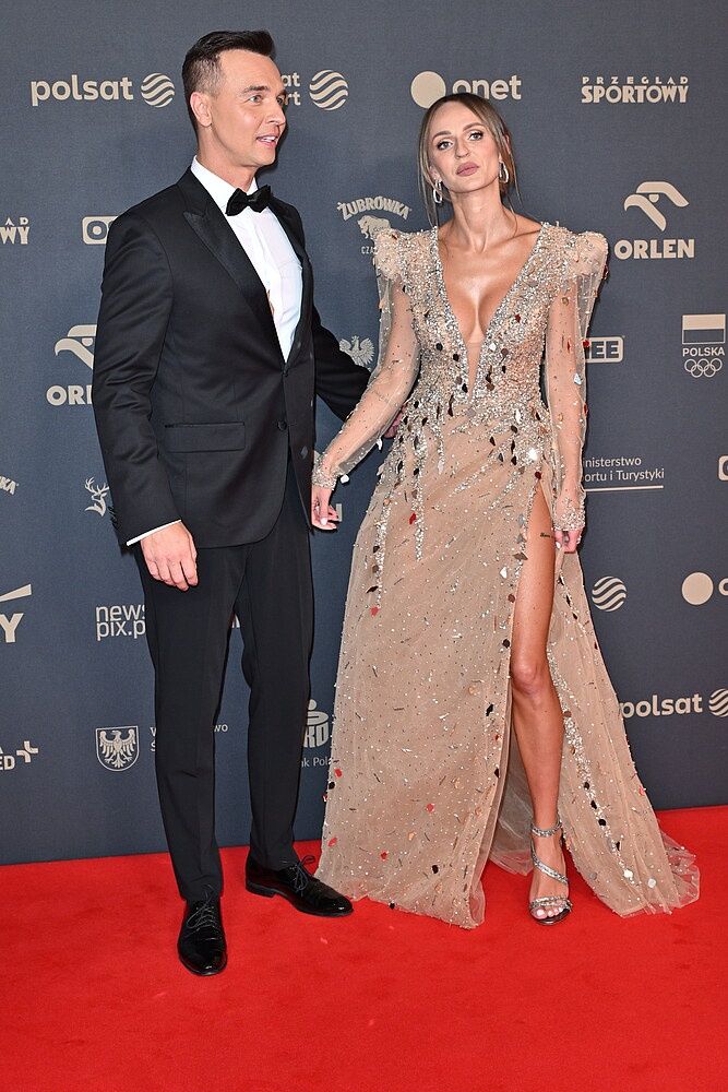Jerzy i Patrycja Mielewscy podczas Gali Mistrzów Sportu 2024