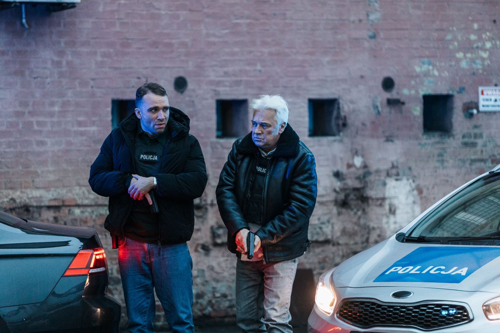 Zdjęcia z pierwszych odcinków serialu "Gliniarze. Śląsk"