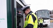Warszawa. Kontrola autobusów wiozących dzieci na wakacje
