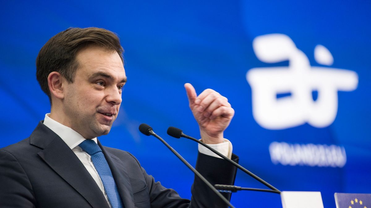 Na zdjęciu odpowiadający za budżet minister finansów Andrzej Domański