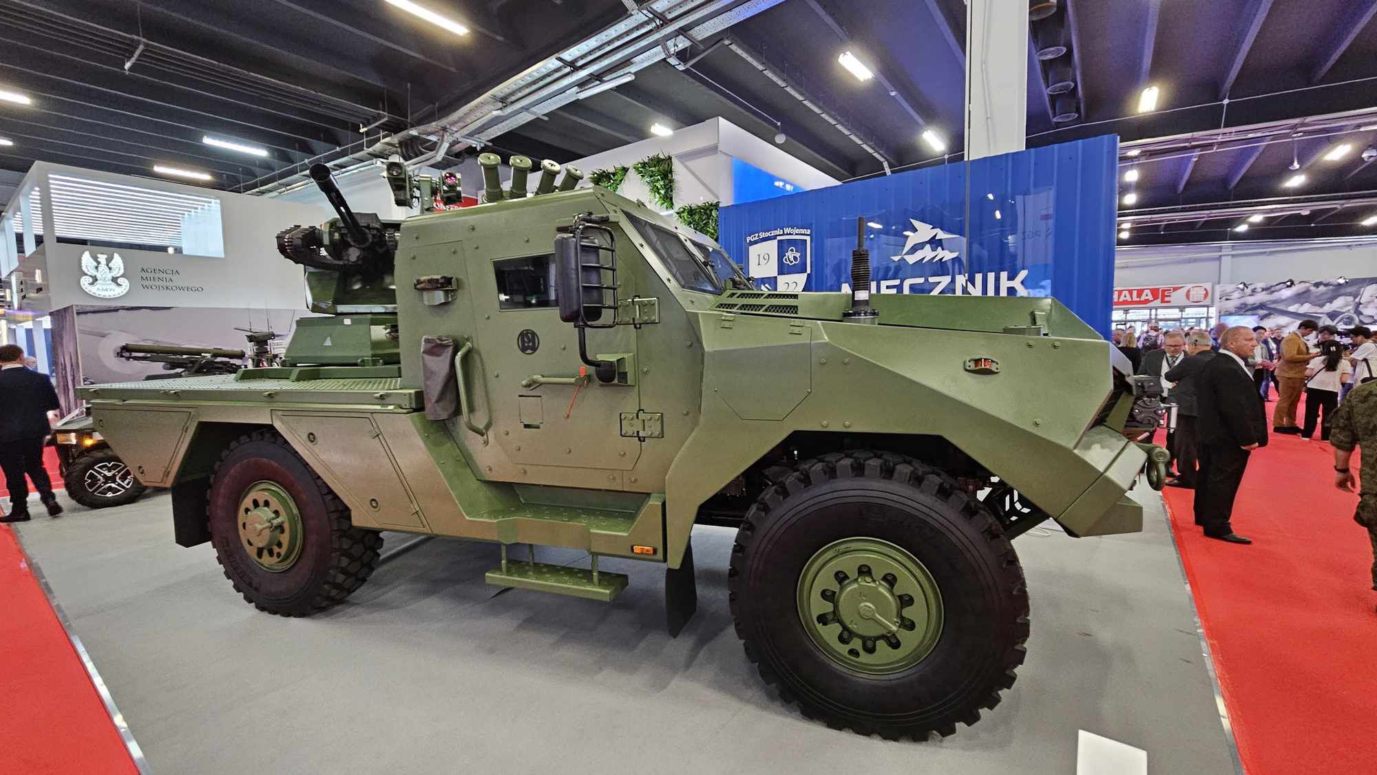 System zwalczania BSL na Waranie 4x4