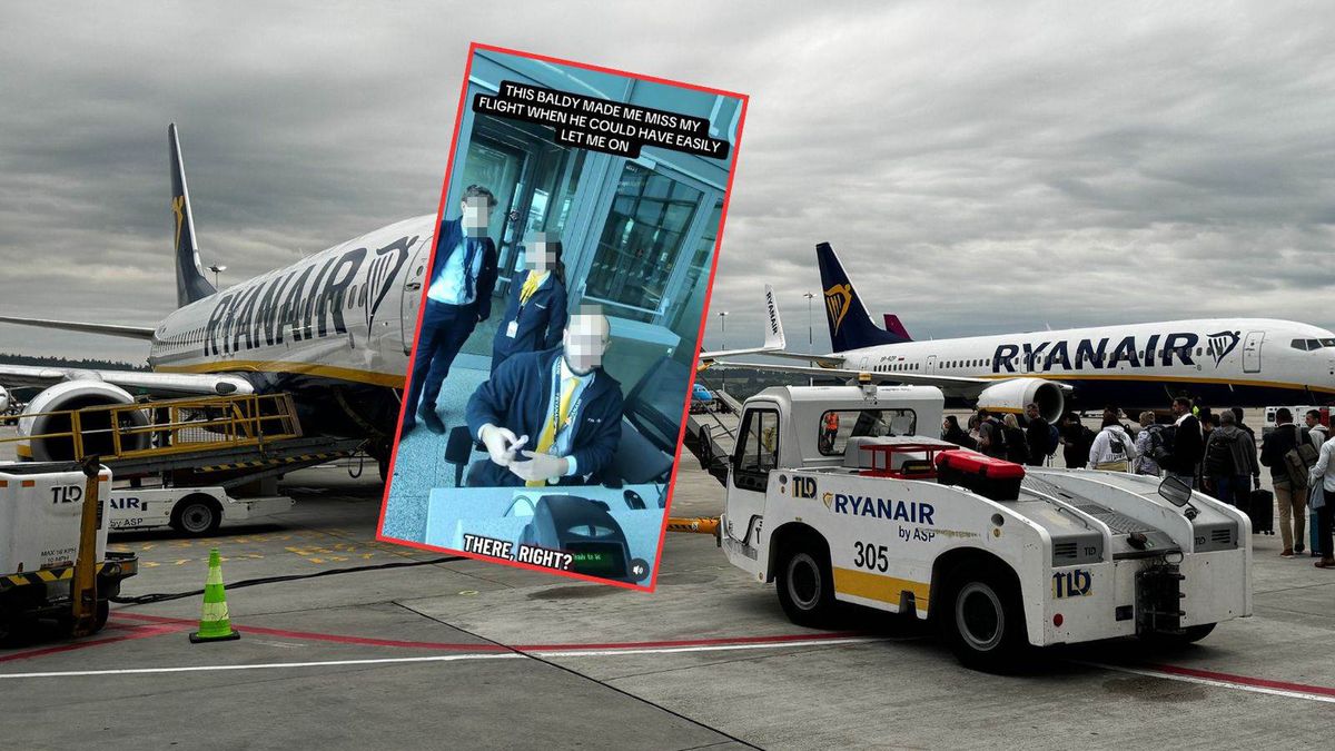 Mężczyzna spóźnił się na lot w Krakowie