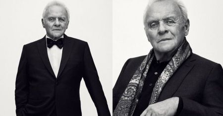 79-letni Anthony Hopkins został modelem!